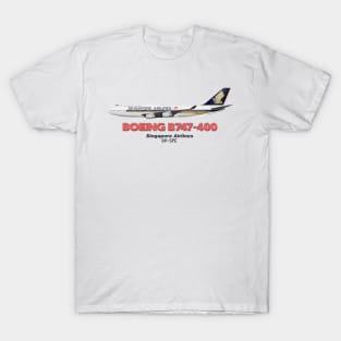 Boeing B747-400 - Singapore Airlines T-Shirt